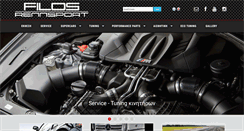 Desktop Screenshot of filosrennsport.com